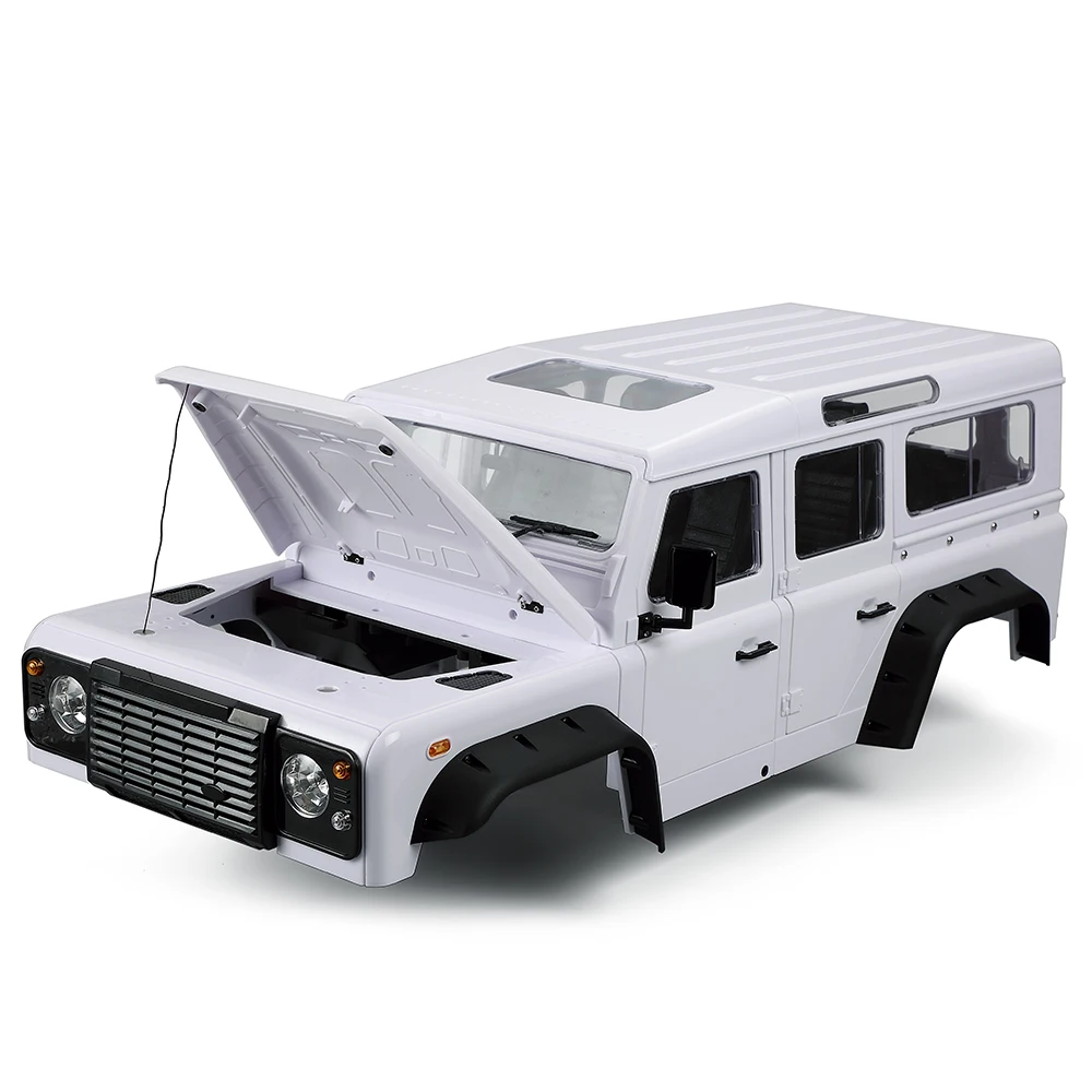 1/10 RC Defender D110 твердый корпус 313 мм Колесная база для Crawler Traxxas TRX4 Axial SCX10 ABSiMA CR3.4 Sherpa