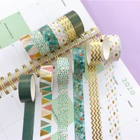 1x french style foil washi tape kawaii masking tape whale decorative tape for sticker scrapbooking diy photo album