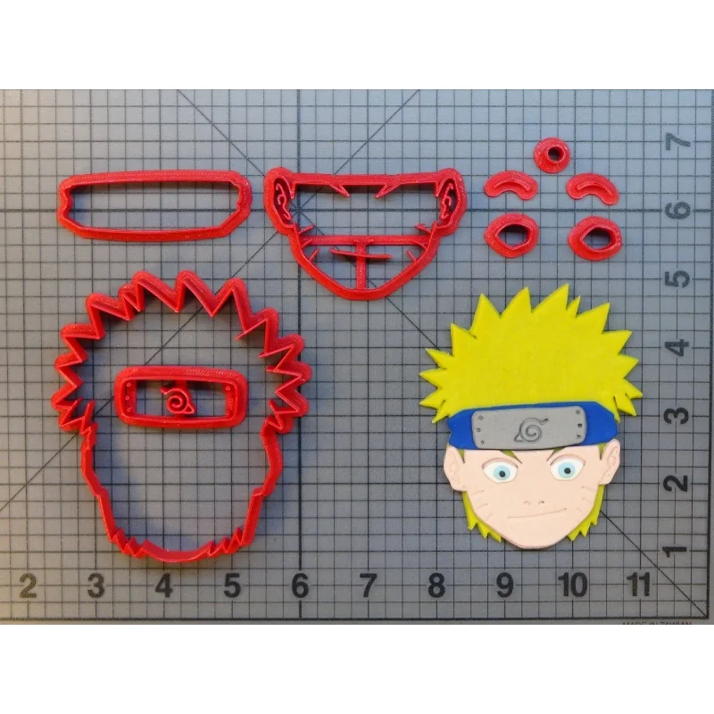 Аниме персонаж Луффи формочка для печенья набор на заказ 3D напечатанный Наруто помадка кекс верхняя форма-резак для украшения торта инструменты формы