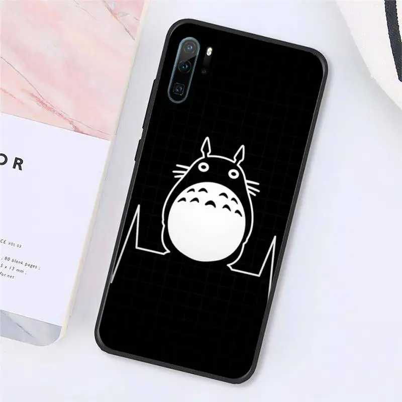 

Anime Spirited Away Totoro Phone Case For Huawei honor Mate P 10 20 30 40 Pro 10i 9 10 20 8x Lite Y91C V17 6.38 6.44