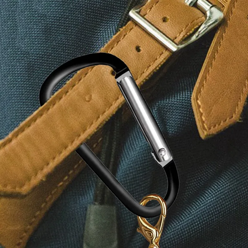 Брелок для ключей Airpods с алюминиевым карабином пряжка застежкой-крючком отдыха