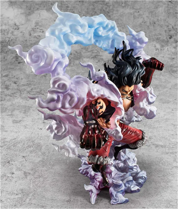 

Anime Figure One-piece Monkey D Snakeman Luffy Gear 4 GK Statue PVC Action Model toys Figures Collection Doll Gifts