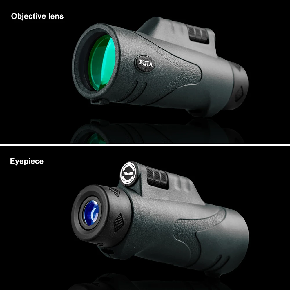 

BIJIA 10x4 2 высококачественный многослойный призматический Монокуляр BAK4 для наблюдения за птицами, путешествий, телескоп, Прямая поставка, 4 цв...
