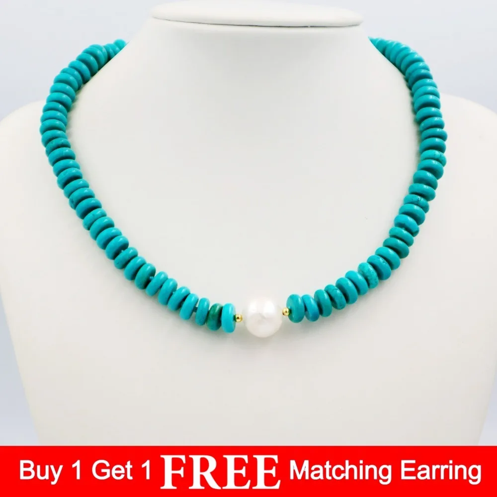 Натуральный камень синий цвет бирюзы 9 мм бусины и жемчужины в стиле барокко 11 13