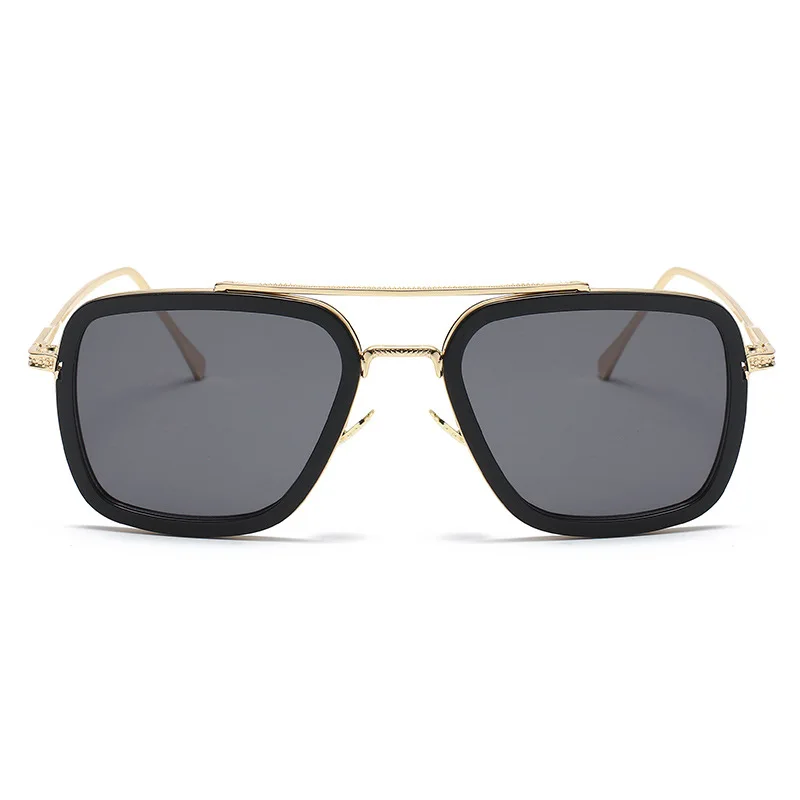 Мужские классические ретро оправа прямоугольной формы Овальный анти винтажные