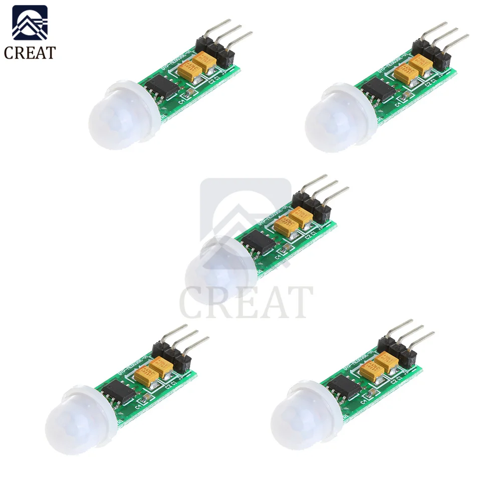 

5 шт., модуль датчика движения тела для Arduino