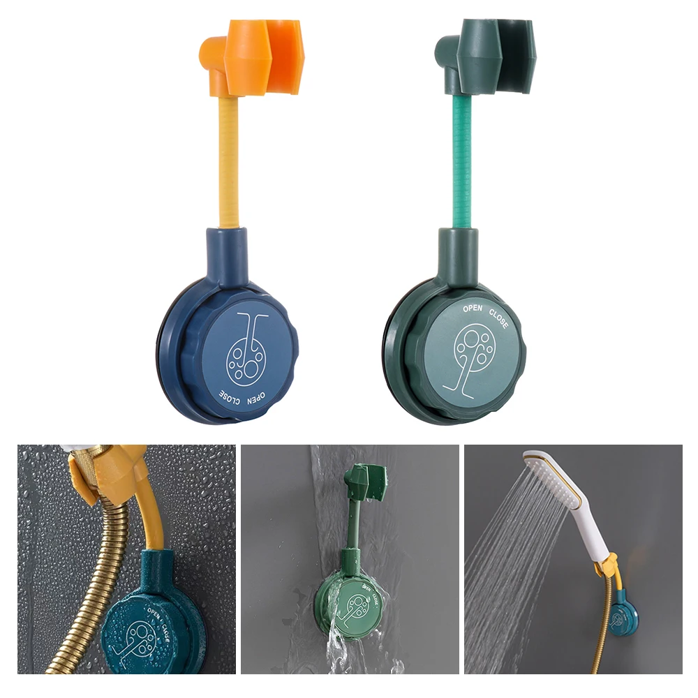 Новый универсальный держатель на присоске Регулируемый 360 ° для ручного душа