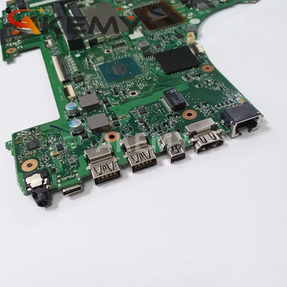Новая Mainboard GL753VE для Asus GL753 GL753VD FX73V материнская плата ноутбука I7-7700HQ GTX 1050TI 4GB GPU |
