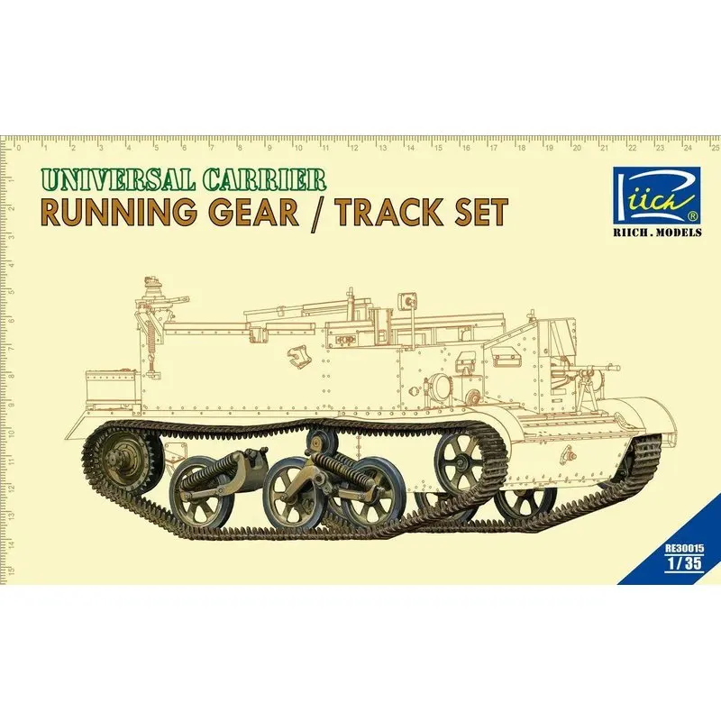 Riich модели RE30015 1/35 универсальный перевозчик ходовой набор передач и треков (для