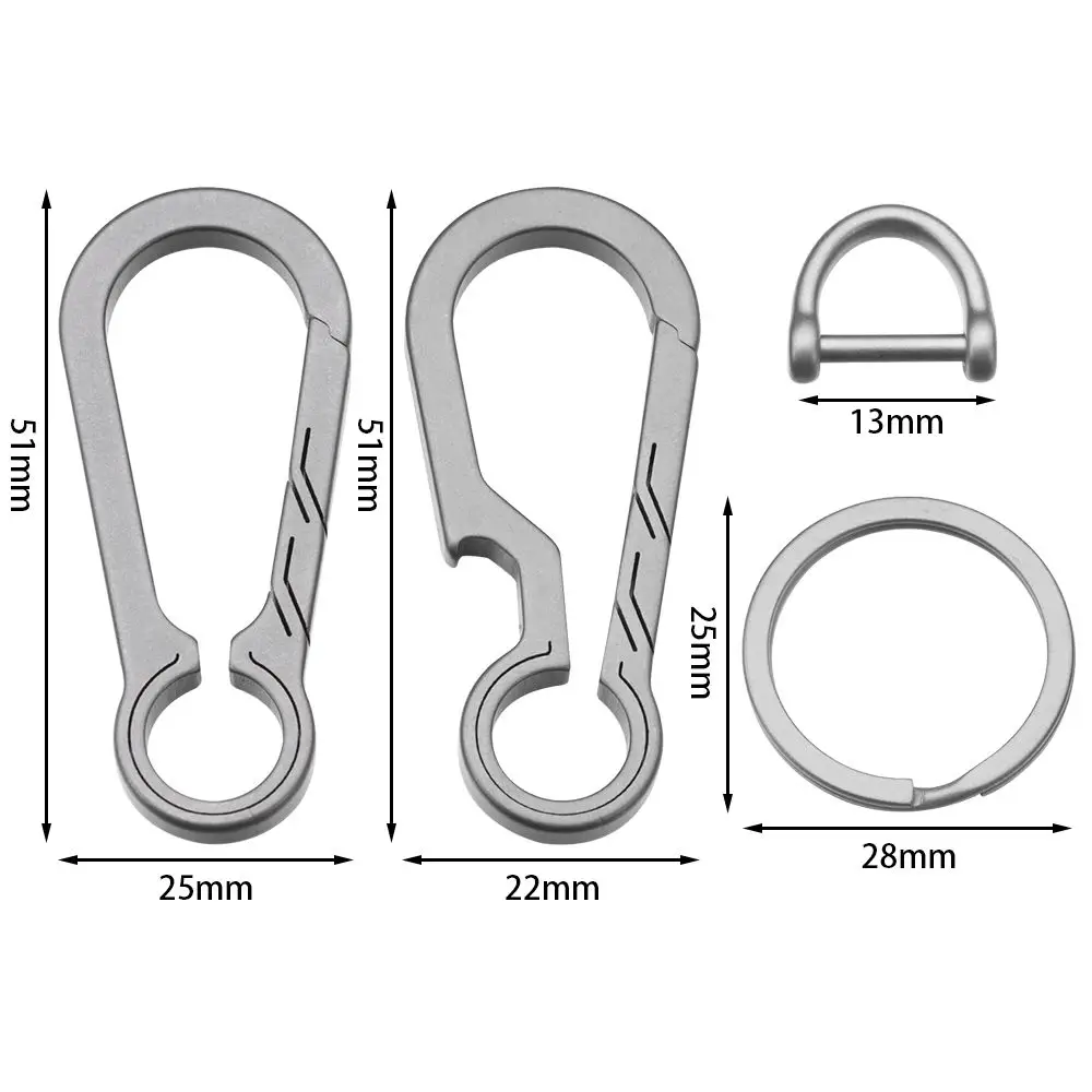 High Quality Car Accessories EDC Outdoor Tool Bottle Opener Keyring Keychains Pendant Key Holders Buckles | Спорт и развлечения