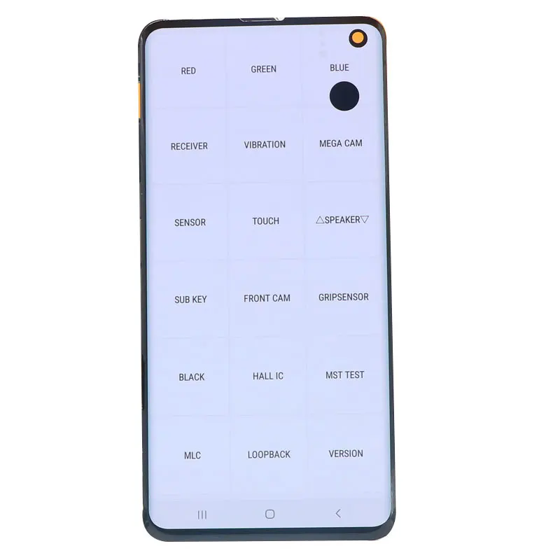 Najtaniej Oryginalny Wyświetlacz AMOLED LCD Do Samsung Galaxy S10 G973 G973F/DS SM-G973 Wyświetlacz LCD Ekran Dotykowy Digitalizacja Montaż Z Defektem