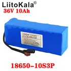 Литиевый аккумулятор LiitoKala, 36 В, 10 А  ч, 500 Вт, 42 в, 18650