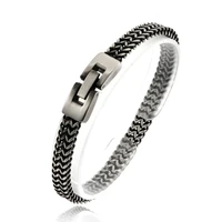 men jewelry hand chain trend stainless steel punk rock party accessories bangles bracelet goth chains mens bracelets