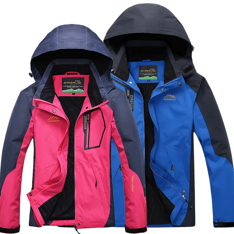 

Spring Autumn Outdoor Mountaineering Clothing Men Women Section Four Seasons Jacket Single Layer Breathable Waterproof Windproof