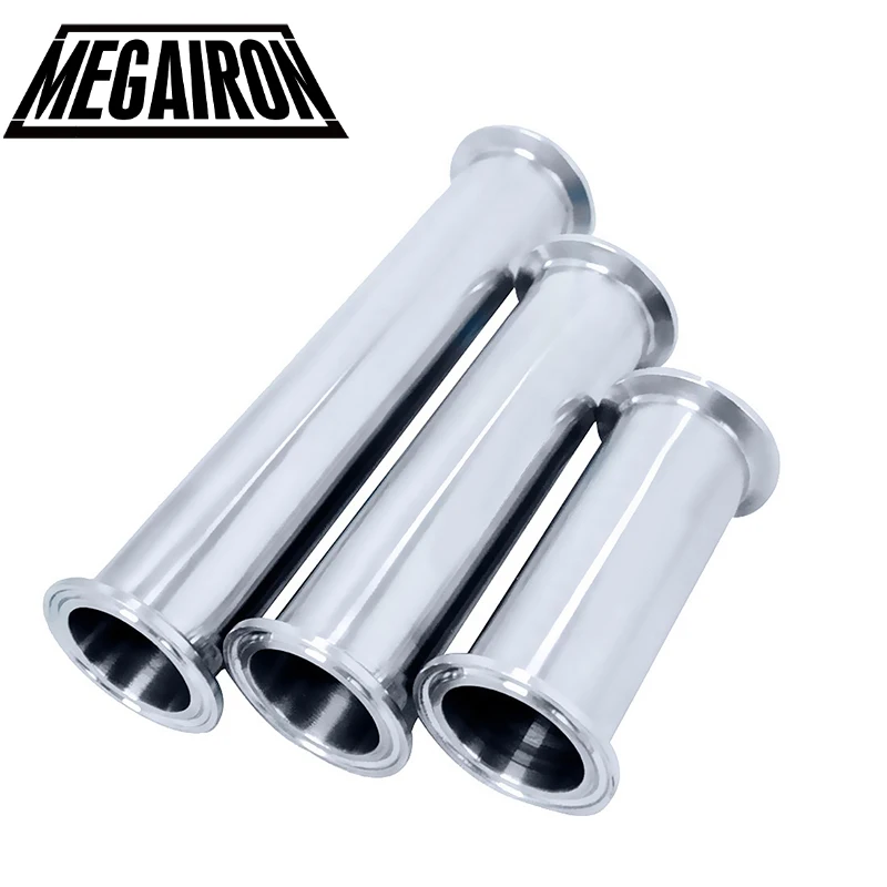 Санитарный тройной зажим MEGAIRON 2 дюйма 51 мм катушка из нержавеющей стали с 51/64