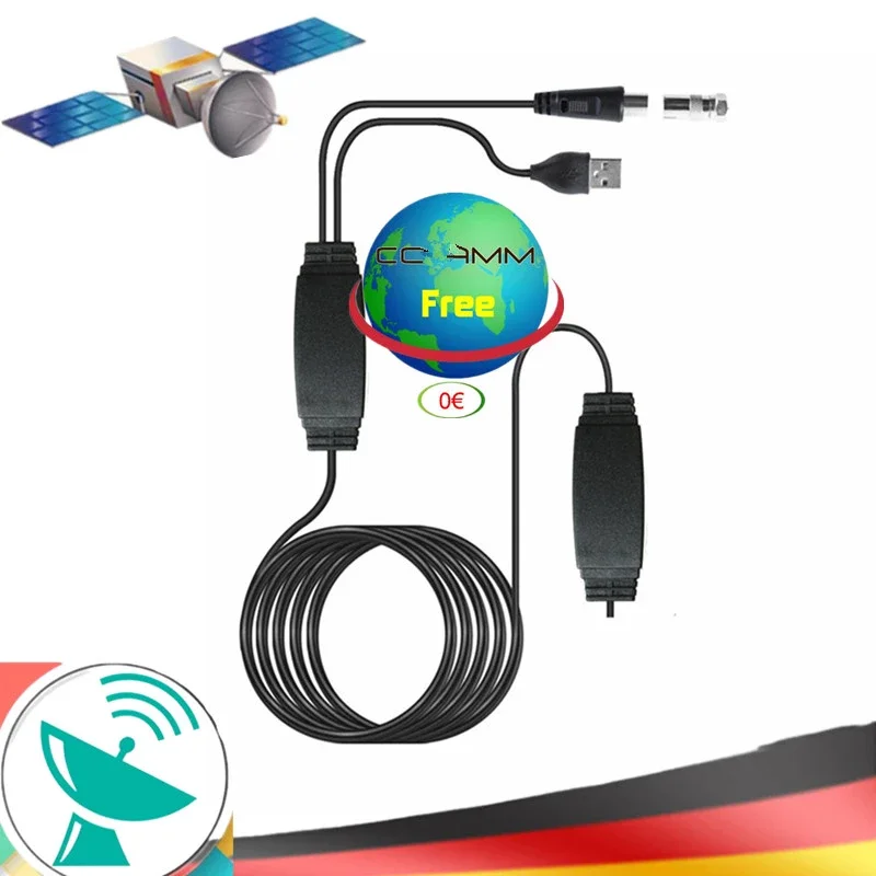 

Europe Poland Spain Stable Fast Receiver Av Cable for v8x v8 nova v7s