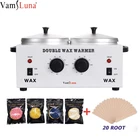 Двойная печь для обработки воска, многофункциональная машина с контролем температуры для удаления волос, восковая обработка, ручная обработка воска