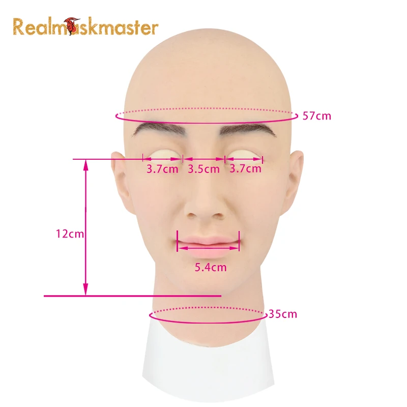 Роанье РИА транссексуал силиконовый реалистичный косплей с маской для лица