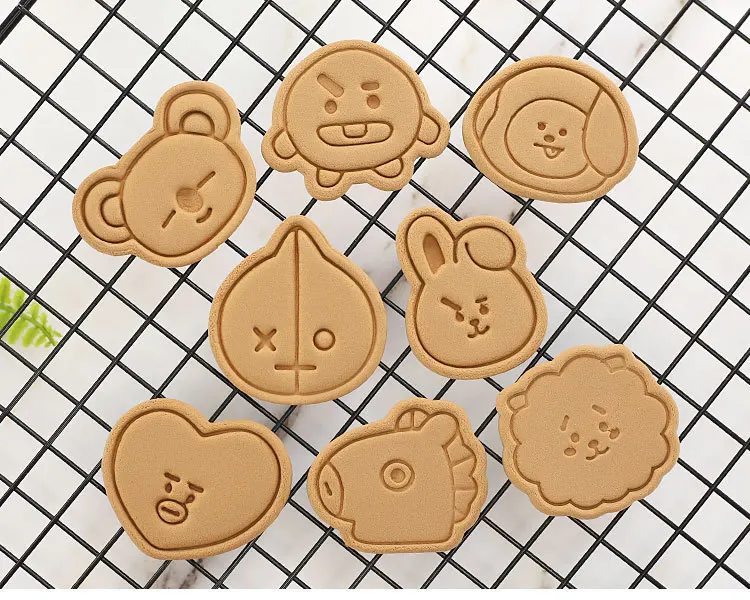 Kpop мультяшная форма для выпечки в форме печенья формы животные Мультяшные