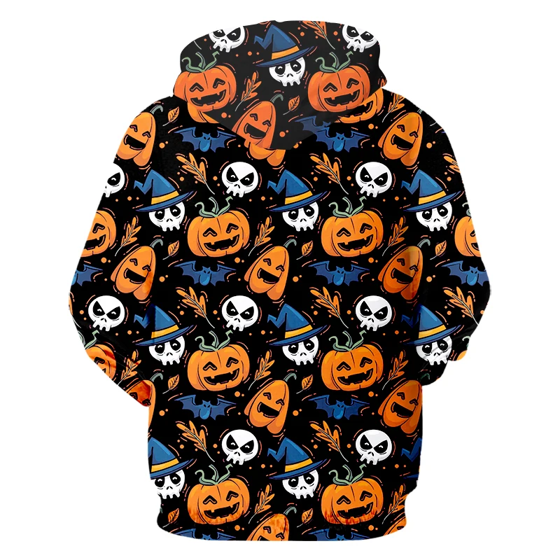 

OGKB 3D Pumpkin Head Print Sweatshirt Halloween Hoodies Horror Nightmare Before Christmas Fashion Tracksuits Streetwear Pullover