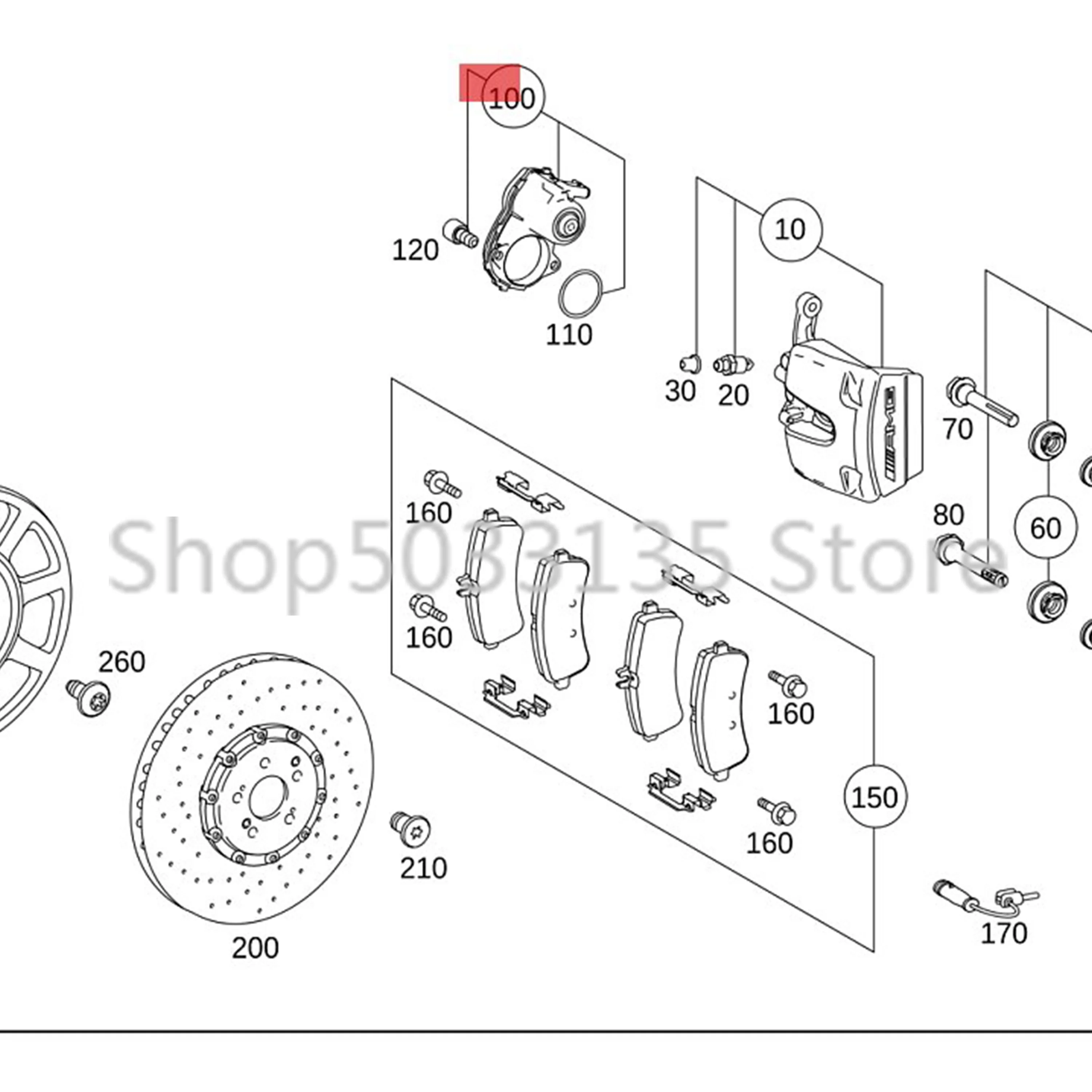 

CAR W213 W004 W005 W008 W012mppmer ced esb enz E220D E300D E350D E180 E200 Actuator Left and right hand brake motor