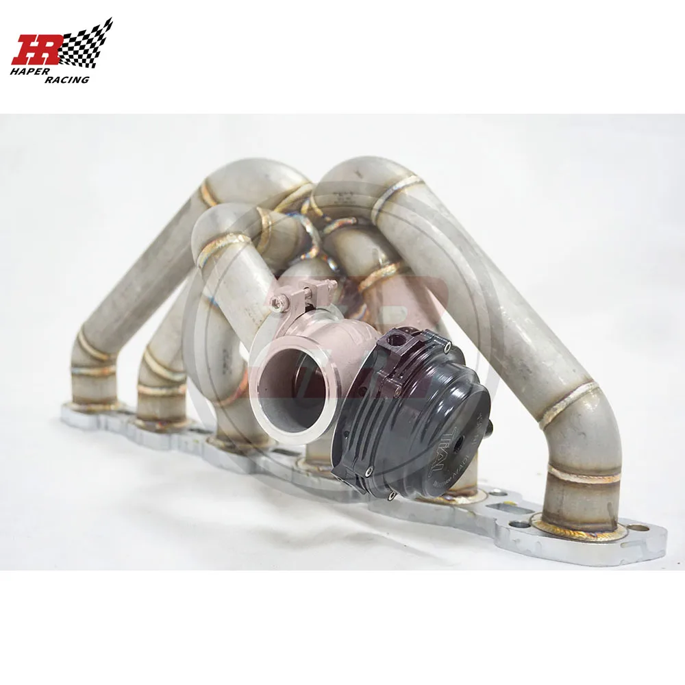 Haper Racing SS304 42 мм верхнее крепление V-band выпускной коллектор + 44 Муфта для 240sx S13 S14 R31