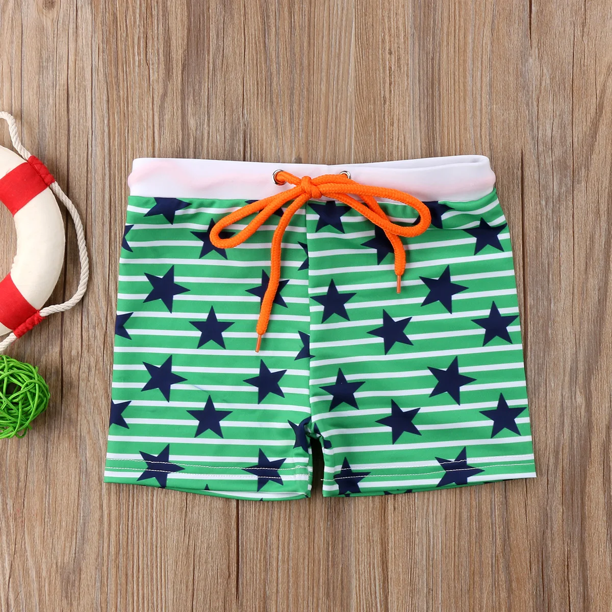 Ba&ntilde;ador corto para ni&ntilde;os de 1 a 6 a&ntilde;os, traje de ba&ntilde;o para surfear, pantalones de playa, ropa-5