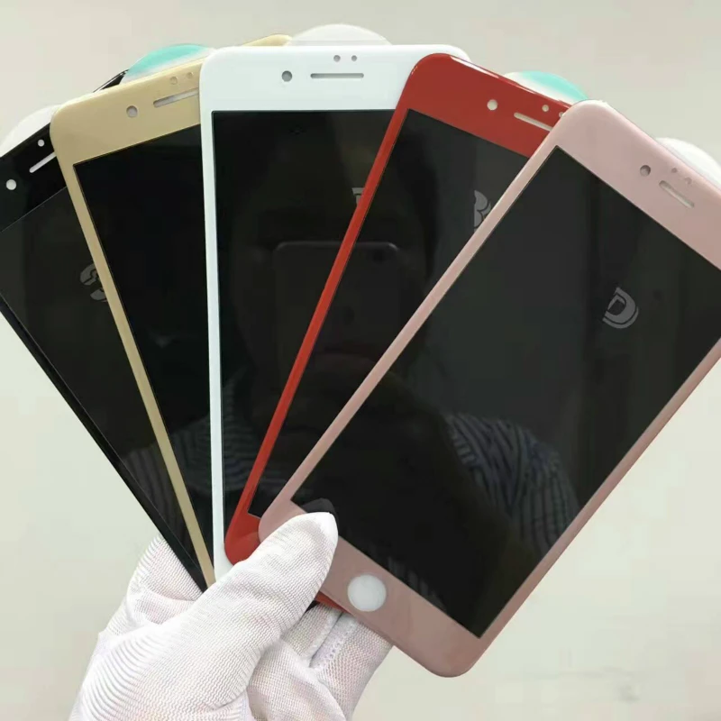 JGKK для Apple iPhone 7 8 Plus 3D полное покрытие конфиденциальность анти-шпионское