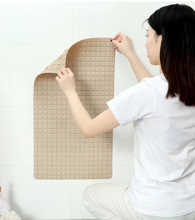 Нескользящие коврики для ванной квадратные ПВХ домашние кухонные напольные