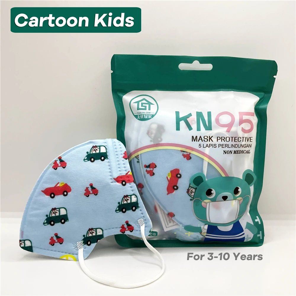 

Fit 3-10 Years Kid FFP2 Mask KN95 Mascarillas Children Mask Mouth Face Mask Respirator ffp2mask FPP2 ES FR 10 Days FAST Delivery