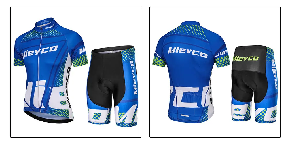 Mieyco, одежда для велоспорта, MTB, для горного велосипеда, мужской короткий комплект, Ropa Ciclismo, одежда для велоспорта, одежда для мужчин