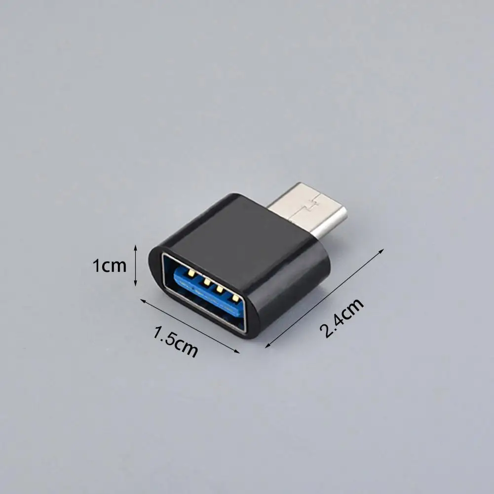 2 шт. практичный Высокоскоростной Переходник OTG штекер-гнездо Type-C на USB для