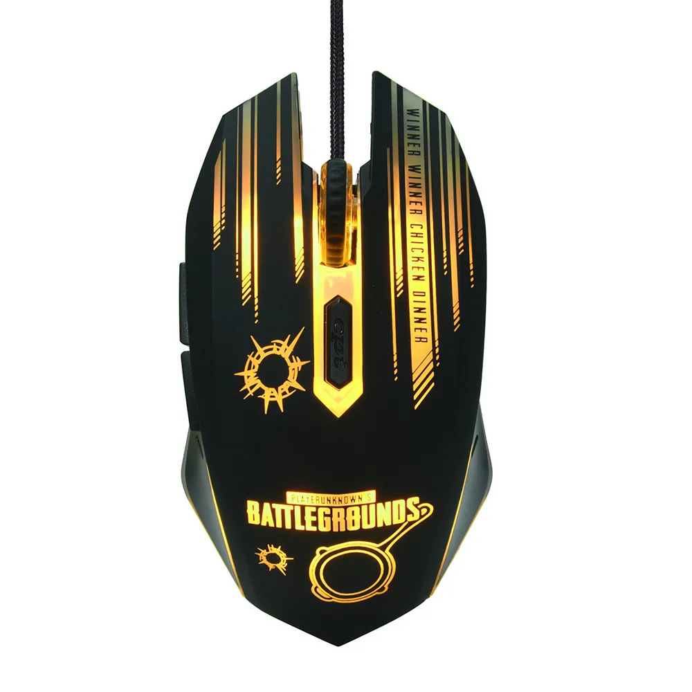 Светодиодная оптическая 6D USB Проводная игровая мышь 3200DPI для ПК ноутбука игр 6