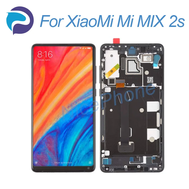 Для Xiaomi mi Mix 2S ЖК дисплей Сенсорная панель XAIO x2S дигитайзер сборка запасные
