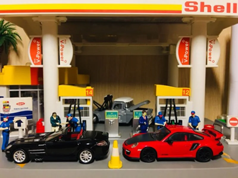 1: 64 автомобильные транспортные средства модель дорожного инструмента моделирование сценария с использованием аксессуаров дорожные барьеры штукатурка изоляция цементного пирса вентиляторы подарок