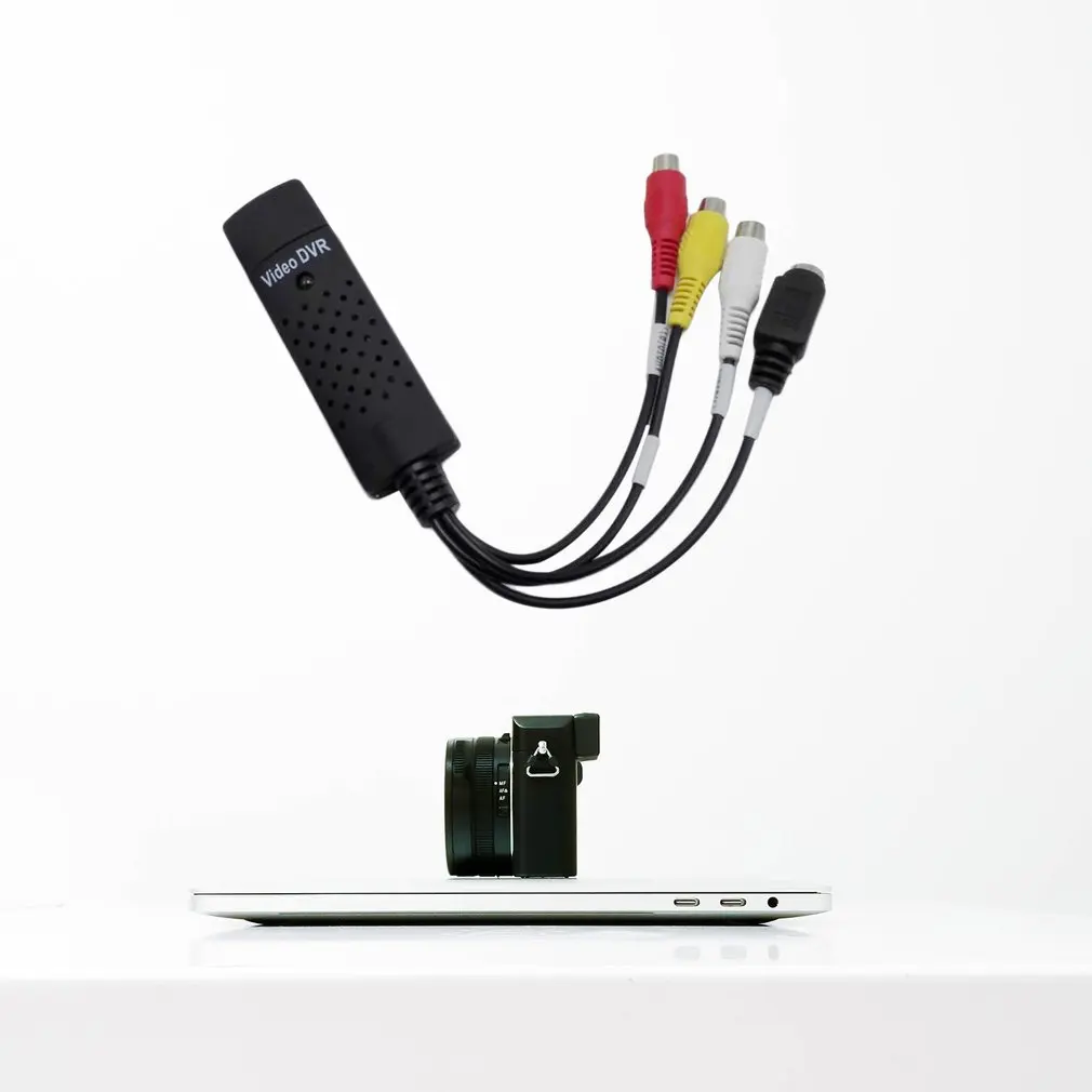 

New Arrival USB 2.0 Easycap Capture 4 Channel Video TV DVD VHS Audio Capture Adapter Card TV Video DVR