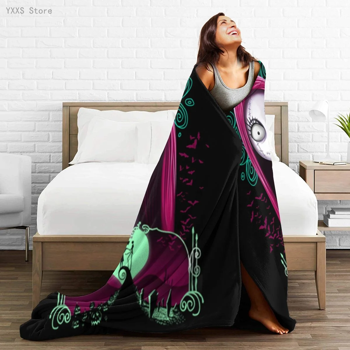 

Anime 3D printed Ultra-Soft Micro Fleece Blanket flannel throw Sherpa bedspread bedding sofa picnic fur soft blanket 300337218