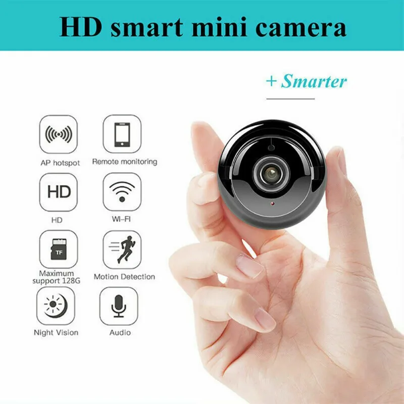 V380 экшн камера с Wi Fi подключением Камера 1080p IP Беспроводной CCTV ИК Ночное видение