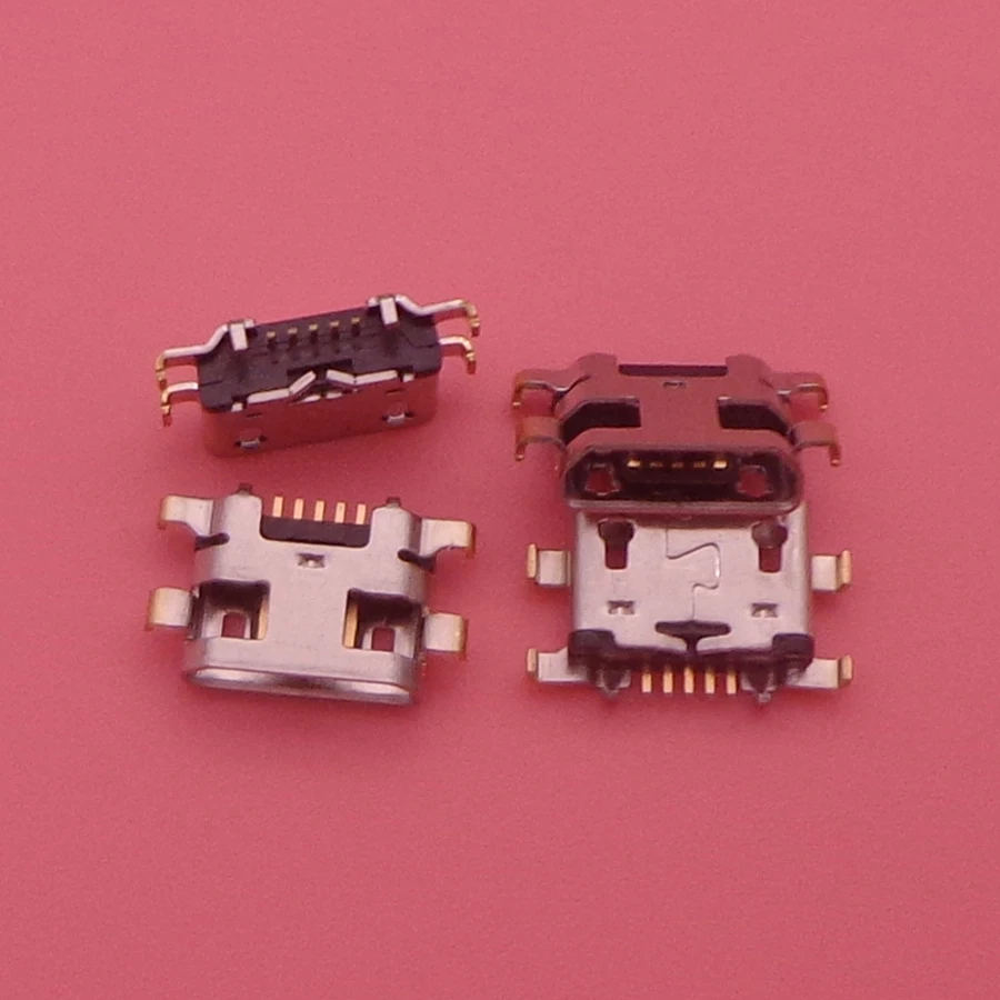 20 шт. Micro USB разъем для зарядки док-станция 5pin тяжелая пластина lenovo A6020i36 K5 K800