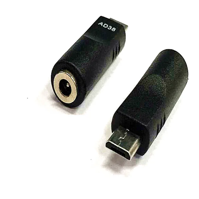 

Micro USB штекер DC 3,5x1,1 мм гнездовой адаптер конвертер Разъем питания AD38