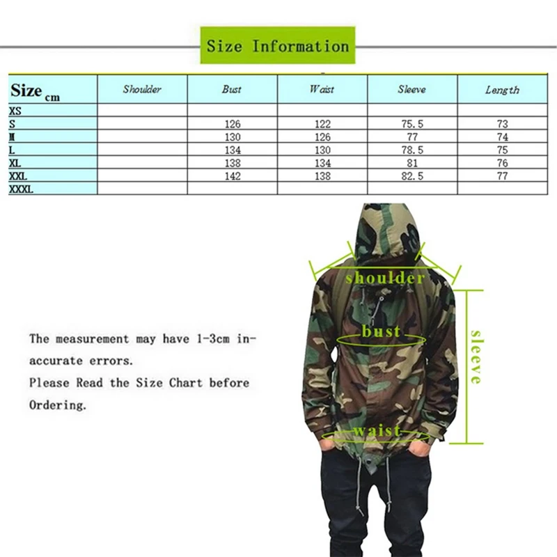 CYSINCOS новинка Спортивная альпинистская камуфляжная Мужская куртка хип хоп худи