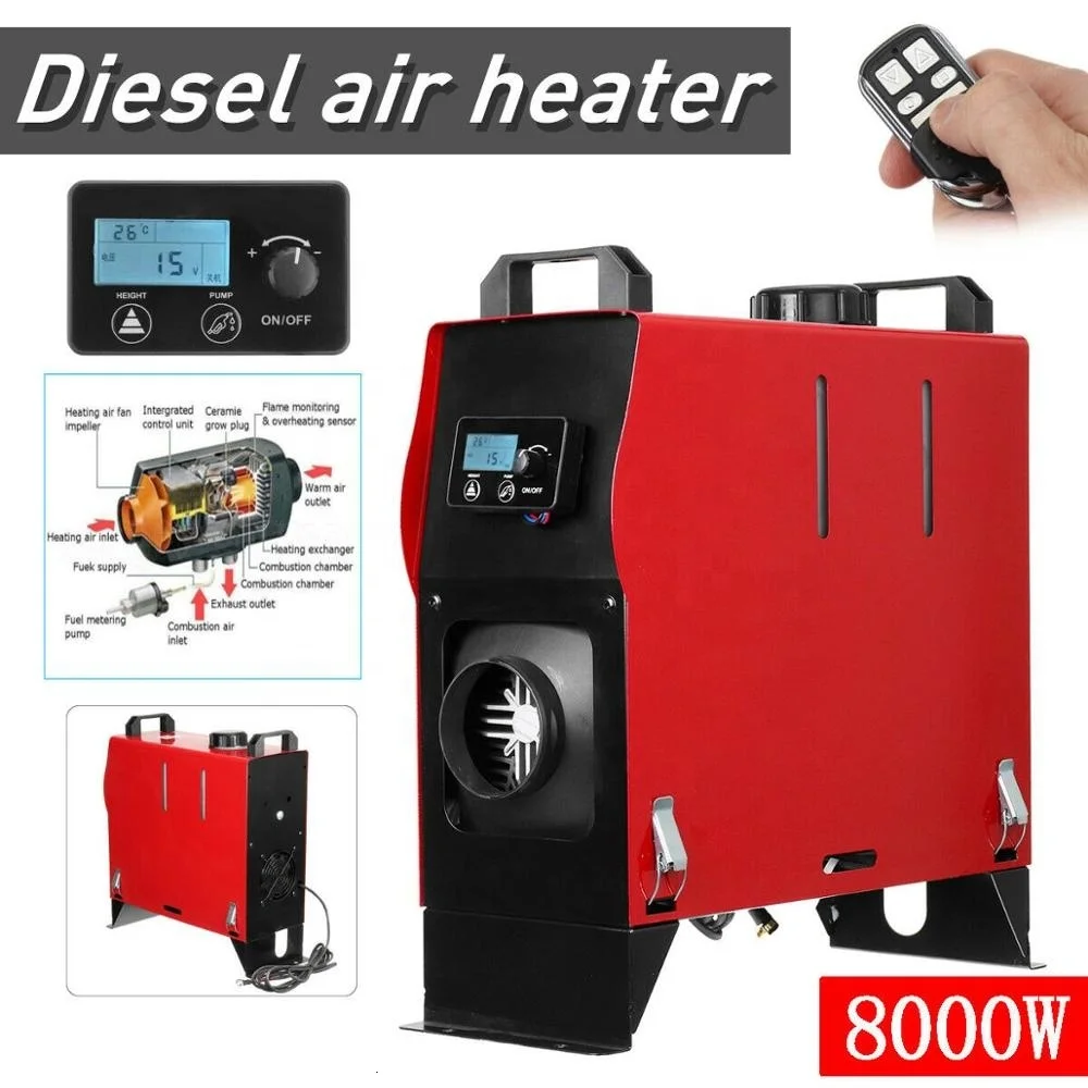 5kw 8kw 12v 24 V все в 1 Дизельный подогреватель воздуха парковка топлива Дизель