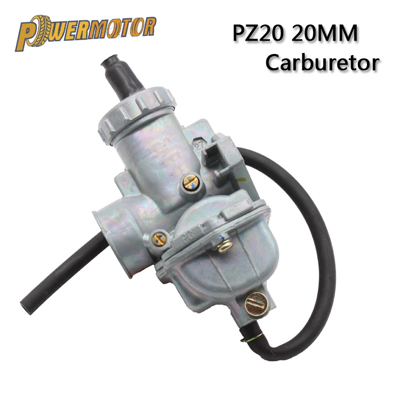 

PowerMotor PZ20 20mm Motorcycle Carburetor Carb For 50cc 70cc 90cc 110cc 125cc 135 For Kazuma ATV Quad Go Karts Moped SUNL HK110