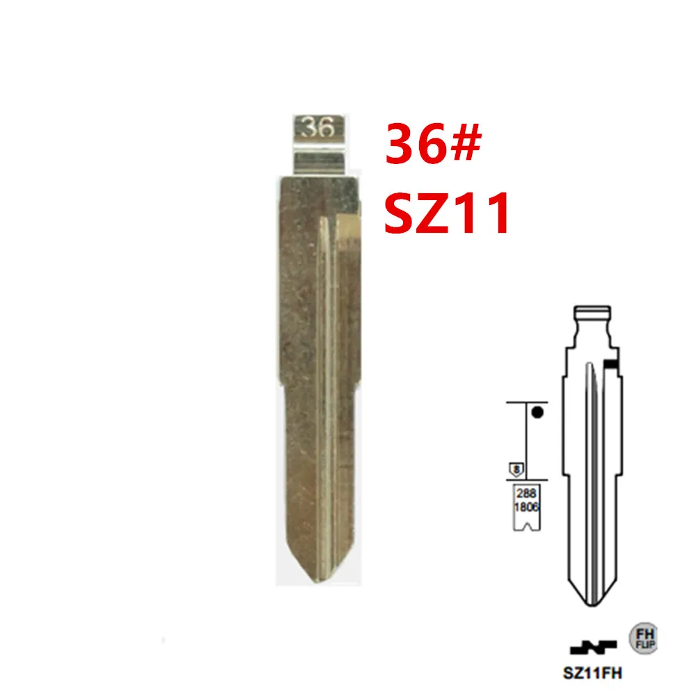 

10шт 36 # SZ11 SZ11MH SZ11FH для Suzuki Key Blade для KD keydiy xhorse VVDI пульты универсальные
