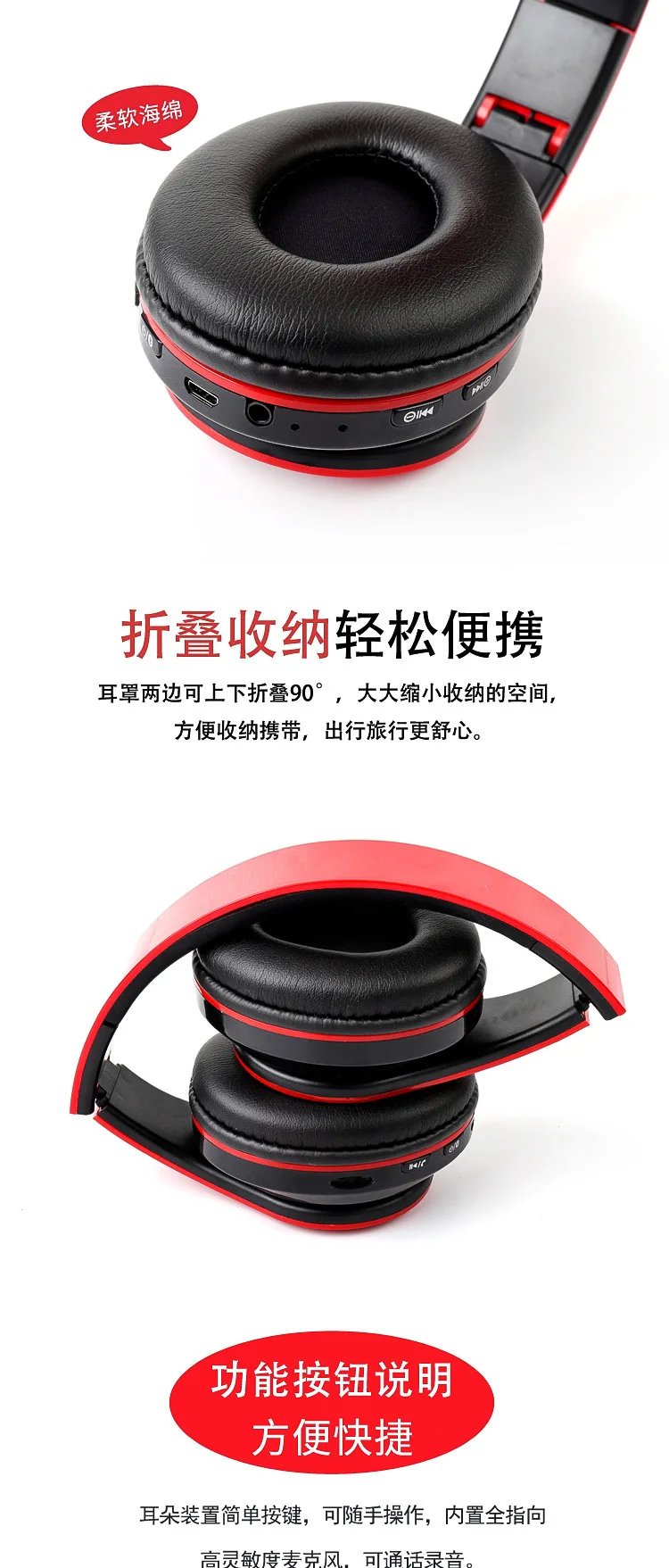 Беспроводные люминесцентные Bluetooth наушники для занятий спортом гарнитура 5,0 экстра-долгое время ожидания бас карта Мобильный телефон компьютер