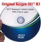 Оригинальный 2017 R3 новейший 2017.R3 Бесплатный генератор ключей DVD CD Поддержка функции ISS с автомобилем и грузовиком для 150e Multidiag Vd 150e