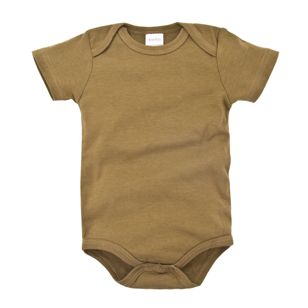 Большие скидки Летние Боди с короткими рукавами для девочек и мальчиков 100%