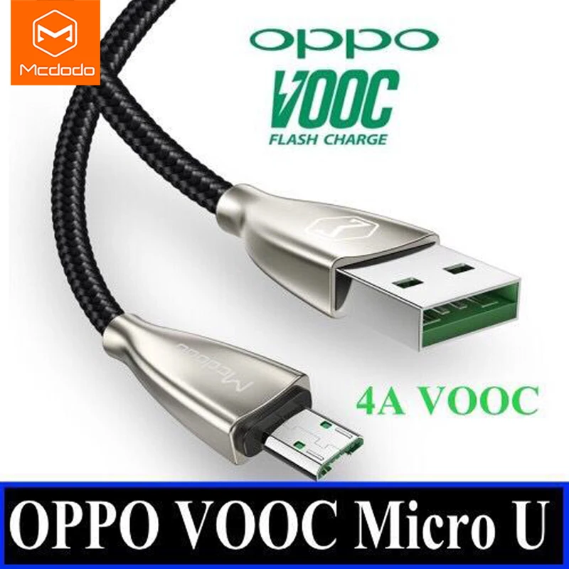 Супер быстрая зарядка MCDODO OPPO VOOC 4A Micro usb для r7 r9 r11s r15 r13 oppo a93 2020 huaweiCable|Кабели