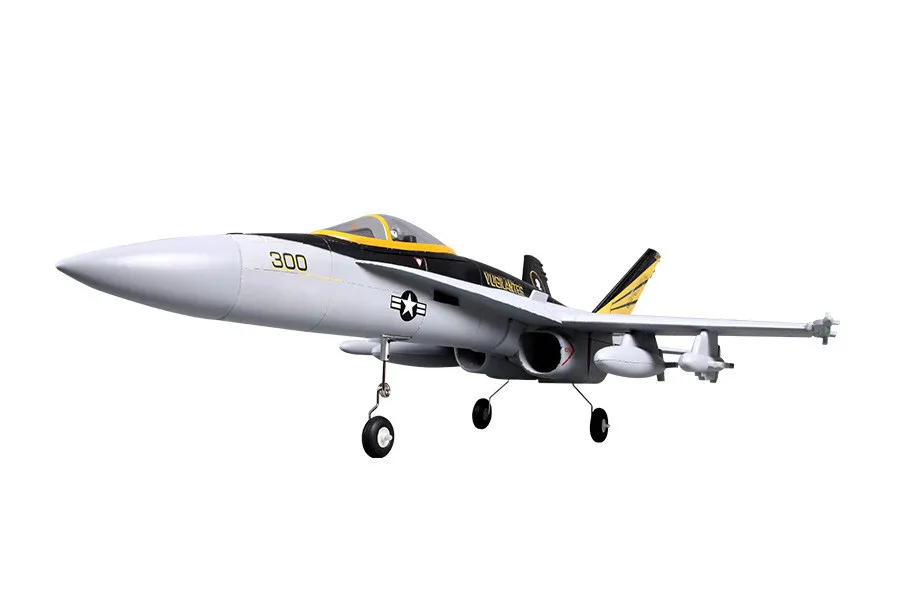 RC самолет истребитель FMS 64 мм EDF Jet F18 V2 PNP FMS009
