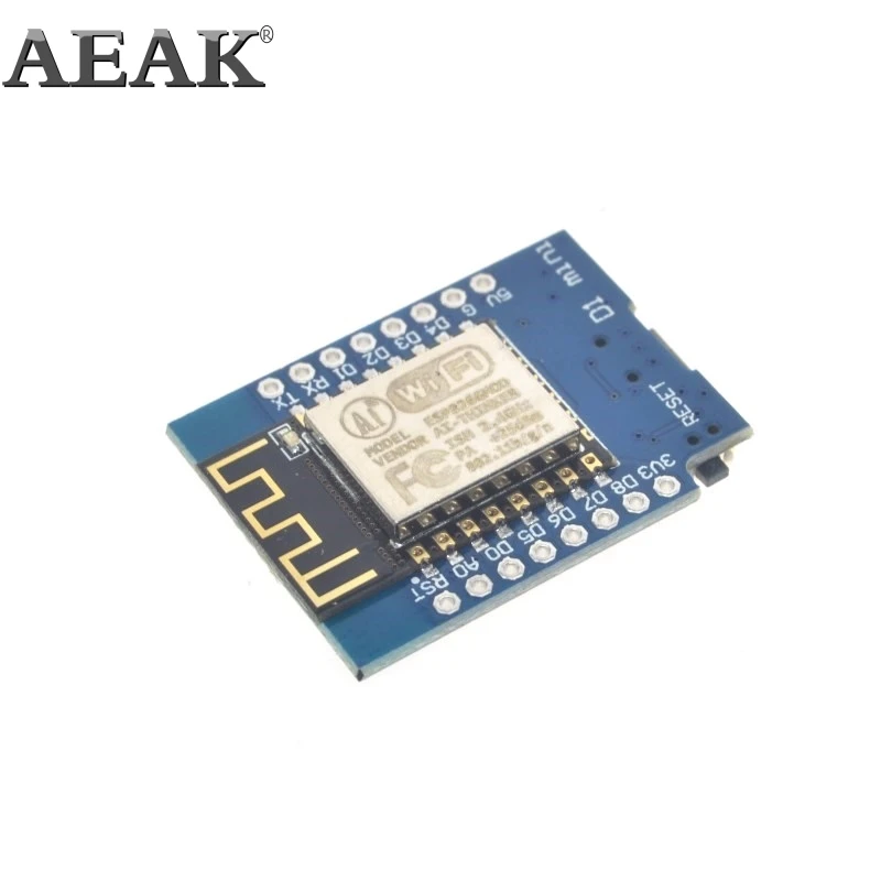 D1 Мини NodeMcu 4 м байт Lua WIFI Интернет вещей доска развития ESP8266 AEAK|nodemcu 4m|d1 minimini nodemcu |